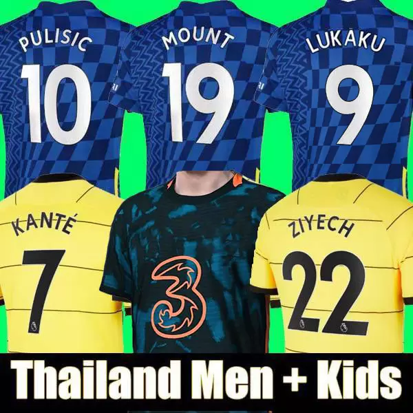Thailand LUKAKU 21 22 CHEL Soccer Jerseys MOUNT WERNER HAVERTZ CHILWELL ZIYECH 2021 2022 PULISIC home blue away yellow Football Shirt KANTE, Black;yellow
Thailand LUKAKU 21 22 CHEL Soccer Jerseys MOUNT WERNER HAVERTZ CHILWELL ZIYECH 2021 2022 PULISIC home blue away yellow Football Shirt KANTE, Black;yellow