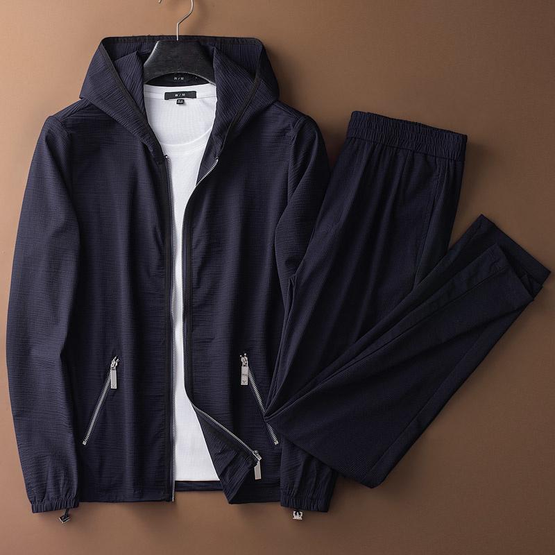 Men's Hoodies & Sweatshirts Autumn Two Piece Suit Youth Fashion Casual Cardigan Hooded Jacket Sports, Tzj1845 purple suit
Men's Hoodies & Sweatshirts Autumn Two Piece Suit Youth Fashion Casual Cardigan Hooded Jacket Sports, Tzj1845 purple suit