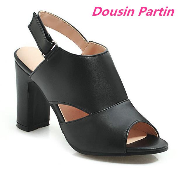 Dousin Partin 2021 Women Sandals Fashion Square High Heel Peep Toe PU Leather Hook&Loop Slingback Cut Outs Sexy Ladies Shoes, Black
Dousin Partin 2021 Women Sandals Fashion Square High Heel Peep Toe PU Leather Hook&Loop Slingback Cut Outs Sexy Ladies Shoes, Black