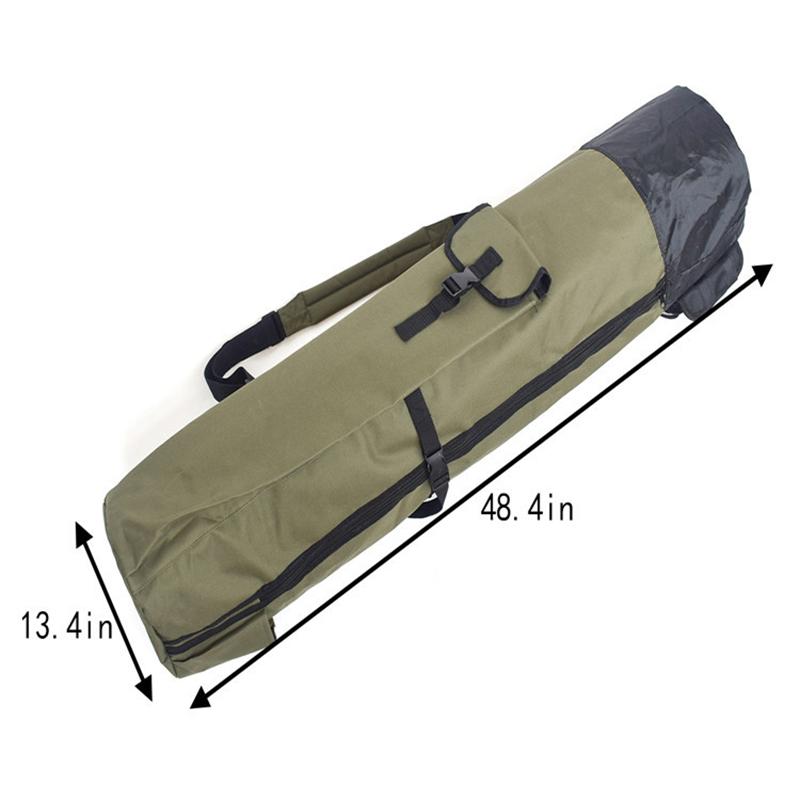 Fishing Accessories Multifunction Rod Storage Bag Gear Hand Carrying Shoulder239V
