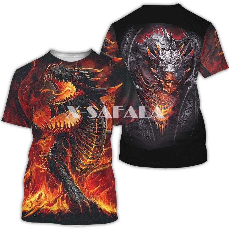 Men's T-Shirts Summer Man Sport 3D T Shirt Unisex Harajuku Evil Light Fire Dragon Print Shirts Mens Fashion Casual Short Sleeve Tee Tops-7, Style 2
Men's T-Shirts Summer Man Sport 3D T Shirt Unisex Harajuku Evil Light Fire Dragon Print Shirts Mens Fashion Casual Short Sleeve Tee Tops-7, Style 2