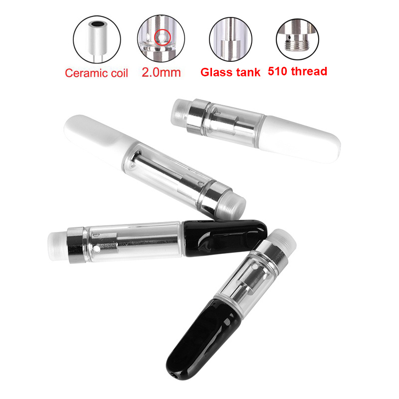 Disposable TH205 TH210 Vape Atomizer 510 Cartridge 0.5ml 1.0ml Glass Tanks Ecig D8 Oil Vaporizer Ceramic Coil White Black Tip
Disposable TH205 TH210 Vape Atomizer 510 Cartridge 0.5ml 1.0ml Glass Tanks Ecig D8 Oil Vaporizer Ceramic Coil White Black Tip
