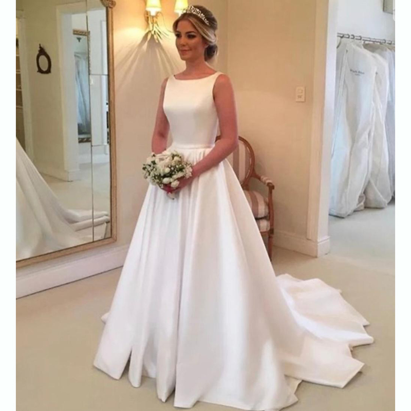 satin Boho suknie lubne robe de mariee vestido novia wedding dress longue Robe De Soiree bride to be gown, White
satin Boho suknie lubne robe de mariee vestido novia wedding dress longue Robe De Soiree bride to be gown, White