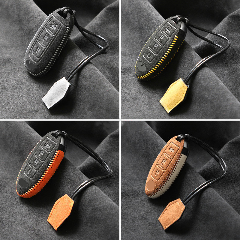 Alcantara suede all-inclusive key case For Infiniti qx50 q50l q70l qx60 qx30, Subject to the picture
Alcantara suede all-inclusive key case For Infiniti qx50 q50l q70l qx60 qx30, Subject to the picture