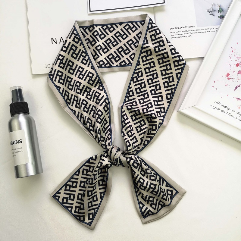 2021 Designer Fashion Headband Luxury Brand Scarf Ladies Silk Scarves neckerchief Decoration 100*9cm
2021 Designer Fashion Headband Luxury Brand Scarf Ladies Silk Scarves neckerchief Decoration 100*9cm