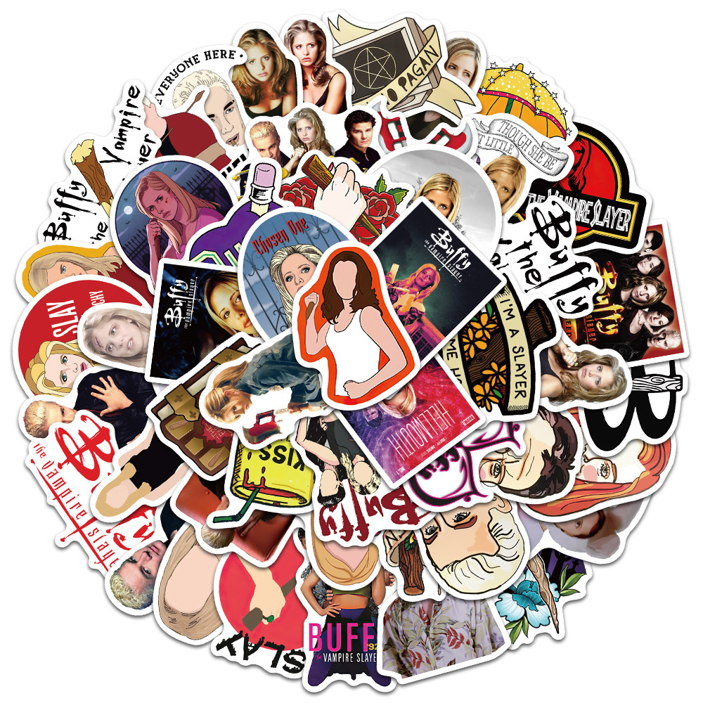 50 PCS Mixed Graffiti skateboard Stickers Vampire hunter For Car Laptop Children gifts Fridge Helmet Pad Bicycle Bike Motorcycle PS4 book Guitar Pvc Decal, Multi colors
50 PCS Mixed Graffiti skateboard Stickers Vampire hunter For Car Laptop Children gifts Fridge Helmet Pad Bicycle Bike Motorcycle PS4 book Guitar Pvc Decal, Multi colors