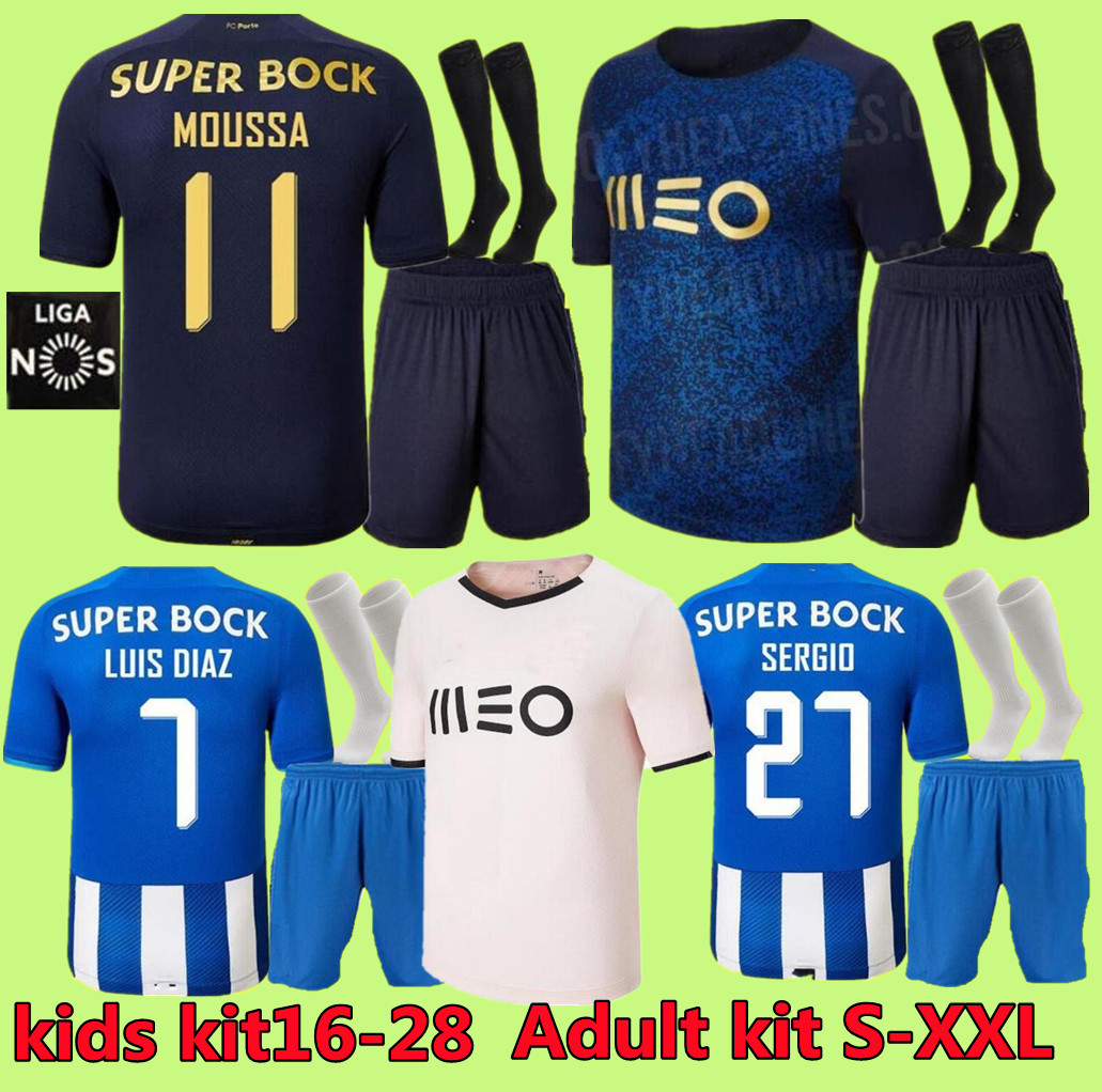 Adult kids kit 21 22 porto soccer jerseys home away 2021 2022 Sergio Oliveira Mehdi Moussa Luis Diaz Mateus Evanilson PEPE fourth football shirt Otavio men maillots, Black
Adult kids kit 21 22 porto soccer jerseys home away 2021 2022 Sergio Oliveira Mehdi Moussa Luis Diaz Mateus Evanilson PEPE fourth football shirt Otavio men maillots, Black