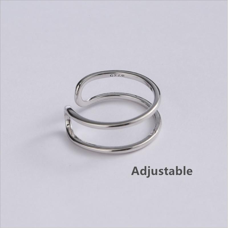 Cluster Rings 2021 Promotion Metal Anillos Ring Simplified Geometric Double Finger For 100% Jewelry Sell
Cluster Rings 2021 Promotion Metal Anillos Ring Simplified Geometric Double Finger For 100% Jewelry Sell