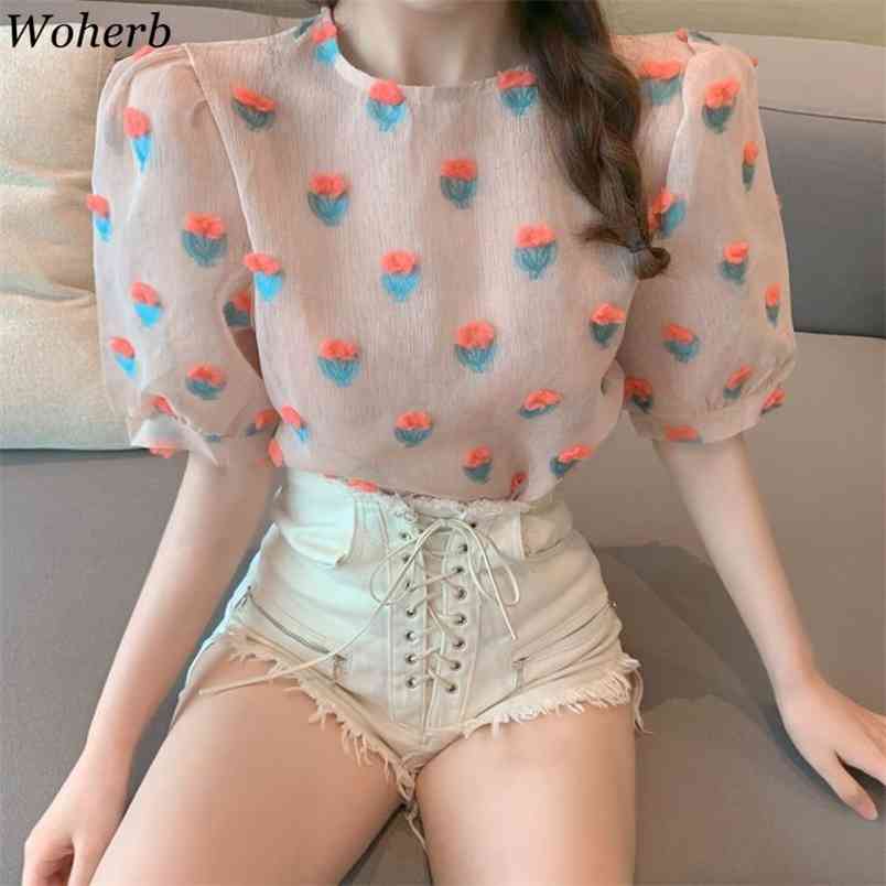 Pink Blusas Women Tops Spring Summer Puff Sleeve Floral Patch Korean Kawaii Blouses Slim Fashion Shirts Vintage 210519
Pink Blusas Women Tops Spring Summer Puff Sleeve Floral Patch Korean Kawaii Blouses Slim Fashion Shirts Vintage 210519