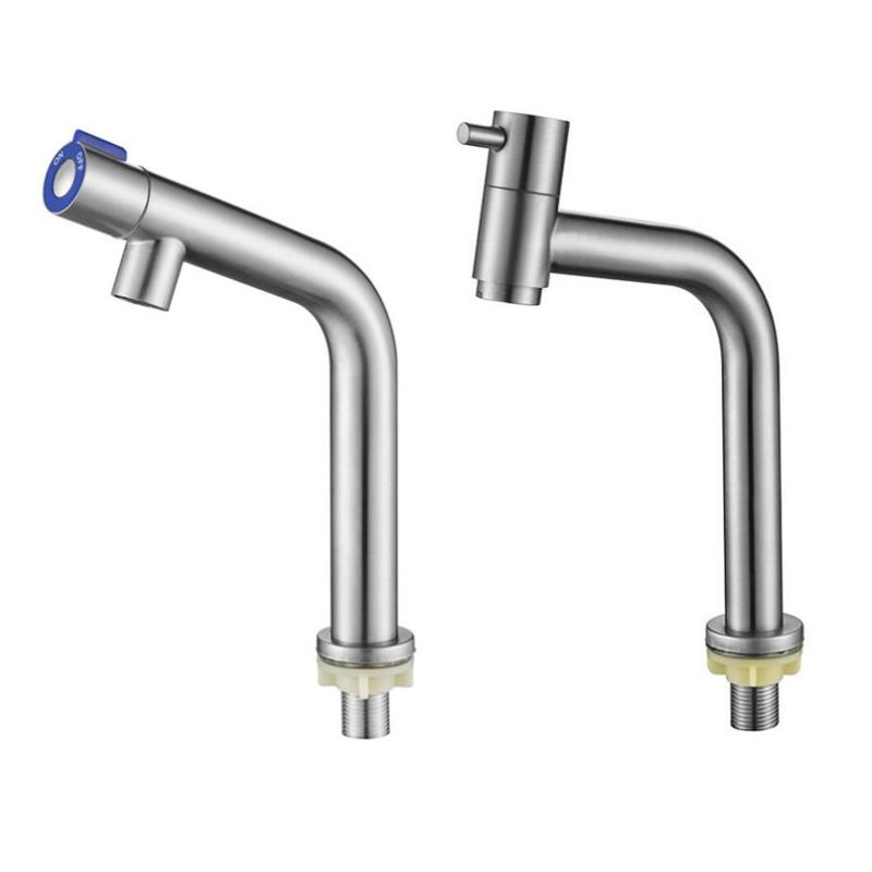 Bathroom Sink Faucets G1/2 304 Stainless Steel Basin Creative Faucet Single Handle Cold Faucet, Kitchen Beautiful Arc Tap
Bathroom Sink Faucets G1/2 304 Stainless Steel Basin Creative Faucet Single Handle Cold Faucet, Kitchen Beautiful Arc Tap