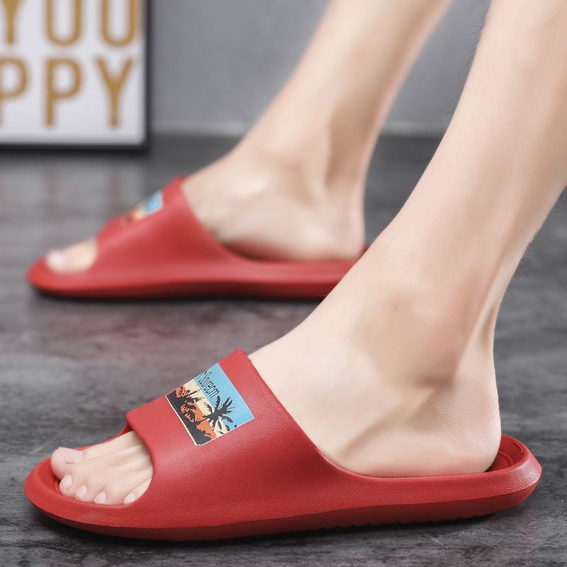 Summer Men's Slipper EVA Soft Soled Indoor Quiet Comfortable Non-Slip Outdoor Beach Sandals Special Price