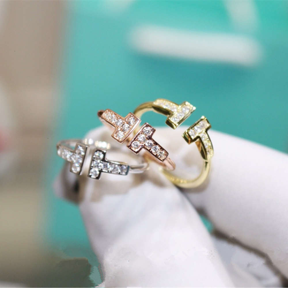 2021 designers Net red ins lovers double T opening adjustable ring female rose gold fashion inlaid diamond
2021 designers Net red ins lovers double T opening adjustable ring female rose gold fashion inlaid diamond