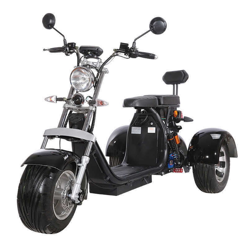 10 Inch Electric Motorcycle Adults Three Wheels Electric- Bicycles SC09 EEC/COC 60V 2000W 45KM/H Powerful Electric Tricycle Bike, Black
10 Inch Electric Motorcycle Adults Three Wheels Electric- Bicycles SC09 EEC/COC 60V 2000W 45KM/H Powerful Electric Tricycle Bike, Black