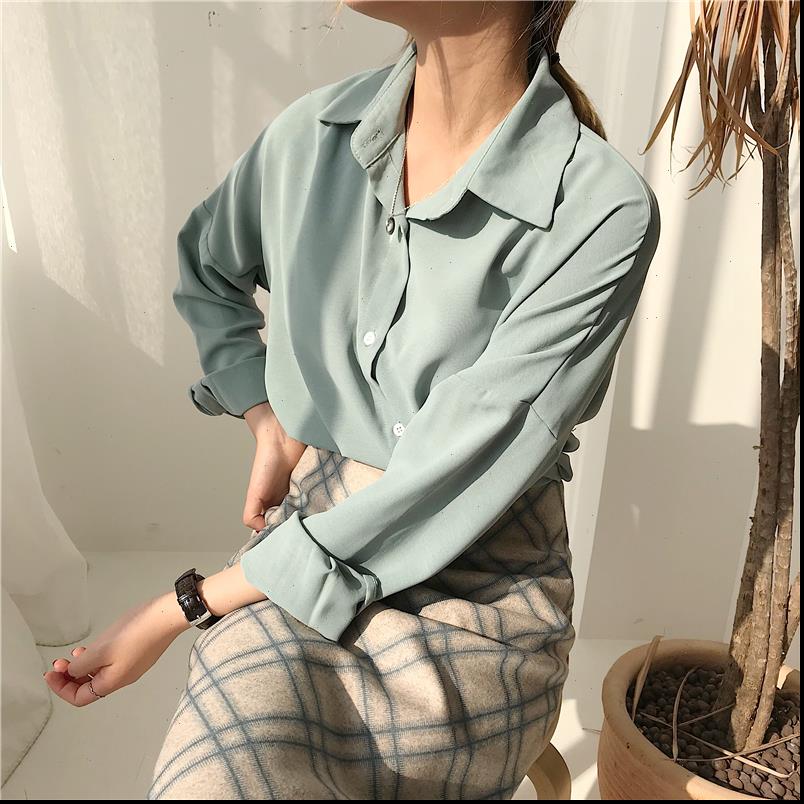 spring summer solid turn women blouses down collar single breasted elegant casual shirts long sleeve office lady, White
spring summer solid turn women blouses down collar single breasted elegant casual shirts long sleeve office lady, White