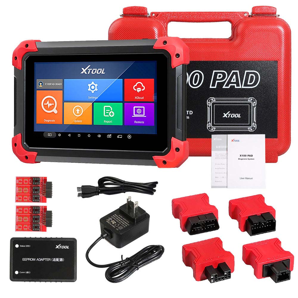 XTOOL X100 PAD Key Programmer OBDII Diagnostic Tools With Special Functions
XTOOL X100 PAD Key Programmer OBDII Diagnostic Tools With Special Functions