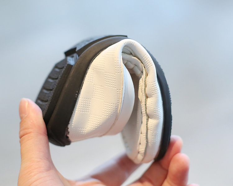 Kids Shoes PU Leather Shoes For Toddler Big Children Candy Color Soft Flat Loafers Boys Girls Flats Sneakers 21-30