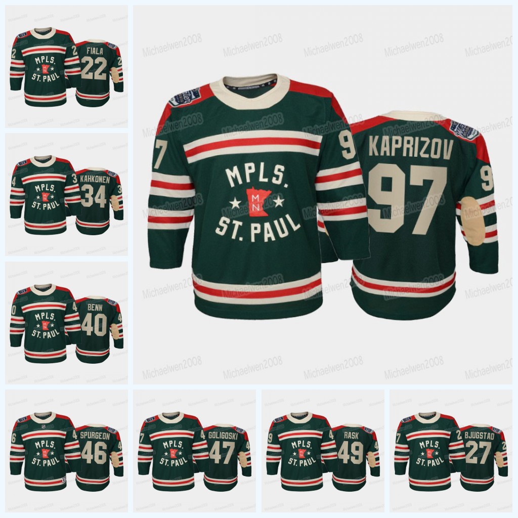 Youth Kevin Fiala Minnesota Wild 2022 Winter Classic Hockey Jersey Kirill kaprizov Jared Spurgeon Cam Talbot Zach Parise Nick Bjugstad Marcu, Black;red
Youth Kevin Fiala Minnesota Wild 2022 Winter Classic Hockey Jersey Kirill kaprizov Jared Spurgeon Cam Talbot Zach Parise Nick Bjugstad Marcu, Black;red