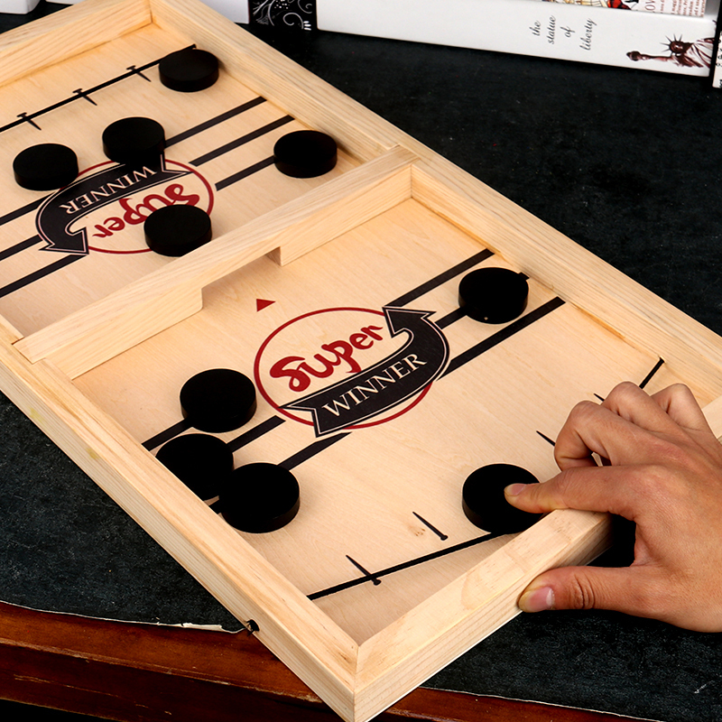 Fast Hockey Sling Puck Game Wooden Board Party Indoor Table Game Montessori Toys Natural Toy Adults Funny Family Game Baby Toys 220309
Fast Hockey Sling Puck Game Wooden Board Party Indoor Table Game Montessori Toys Natural Toy Adults Funny Family Game Baby Toys 220309