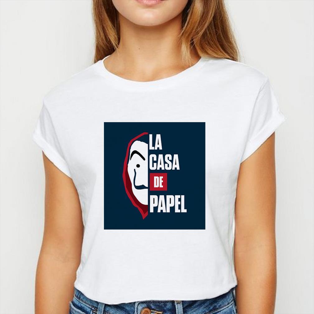 la casa de papel men t shirt pleasing and women streetwear short sleeve spring summer harajuku plus size female round, White;black
la casa de papel men t shirt pleasing and women streetwear short sleeve spring summer harajuku plus size female round, White;black