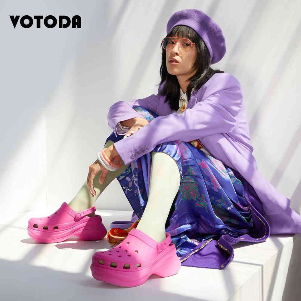 Summer Women Beach Shoes Garden Shoe Platform Clogs Slippers Girl Cute Slides Outdoor Foam Hole Flip Flops Ladies Muller Sandals, Black 
Summer Women Beach Shoes Garden Shoe Platform Clogs Slippers Girl Cute Slides Outdoor Foam Hole Flip Flops Ladies Muller Sandals, Black