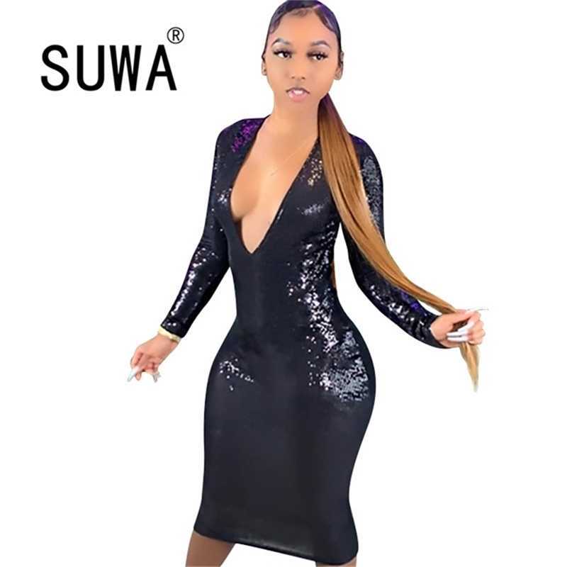 Wholesale Women Neon Clothing Solid Color Shiny Deep V Neck Long Sleeve Dresses For Party And Wedding Prom Midi Gowns 210525, Black
Wholesale Women Neon Clothing Solid Color Shiny Deep V Neck Long Sleeve Dresses For Party And Wedding Prom Midi Gowns 210525, Black