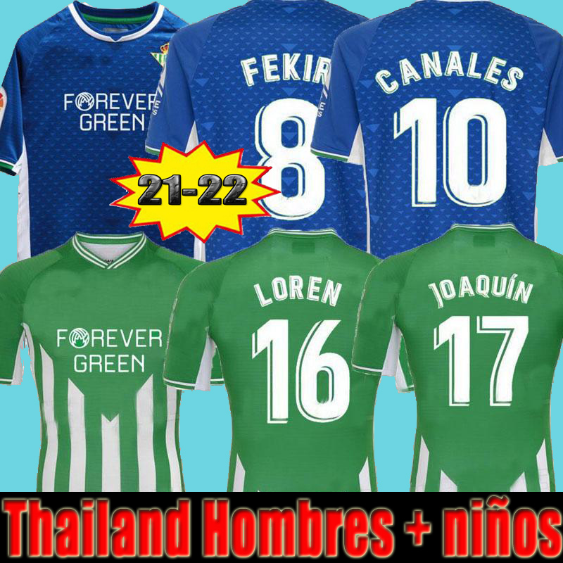 21 22 real Betis soccer Jerseys JOAQUIN B.Iglesias camiseta de fútbol Loren Juanmi BARTRA TELLO A.GUARDADO CANALES Fekir 2021 2022 kit football shirts hombres niños, Kids 21 22 home
21 22 real Betis soccer Jerseys JOAQUIN B.Iglesias camiseta de fútbol Loren Juanmi BARTRA TELLO A.GUARDADO CANALES Fekir 2021 2022 kit football shirts hombres niños, Kids 21 22 home