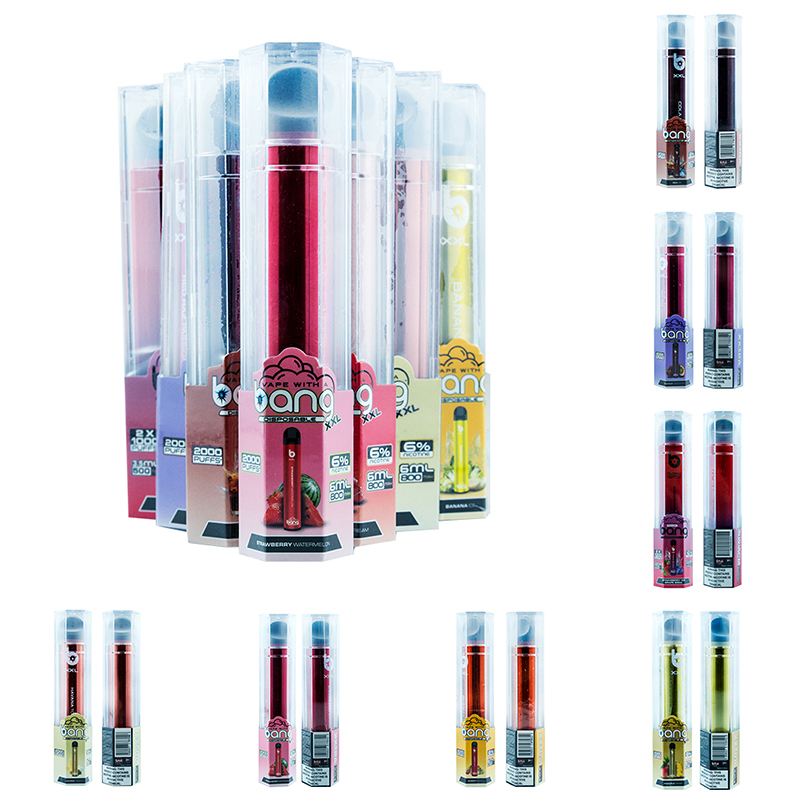 2021 Australia Puff Bars e cigarette Bang XXL Disposable Vape WITH Puffs Plus mix flavors Vapes Pen 1600 vapor wholesale 1000mAh
2021 Australia Puff Bars e cigarette Bang XXL Disposable Vape WITH Puffs Plus mix flavors Vapes Pen 1600 vapor wholesale 1000mAh