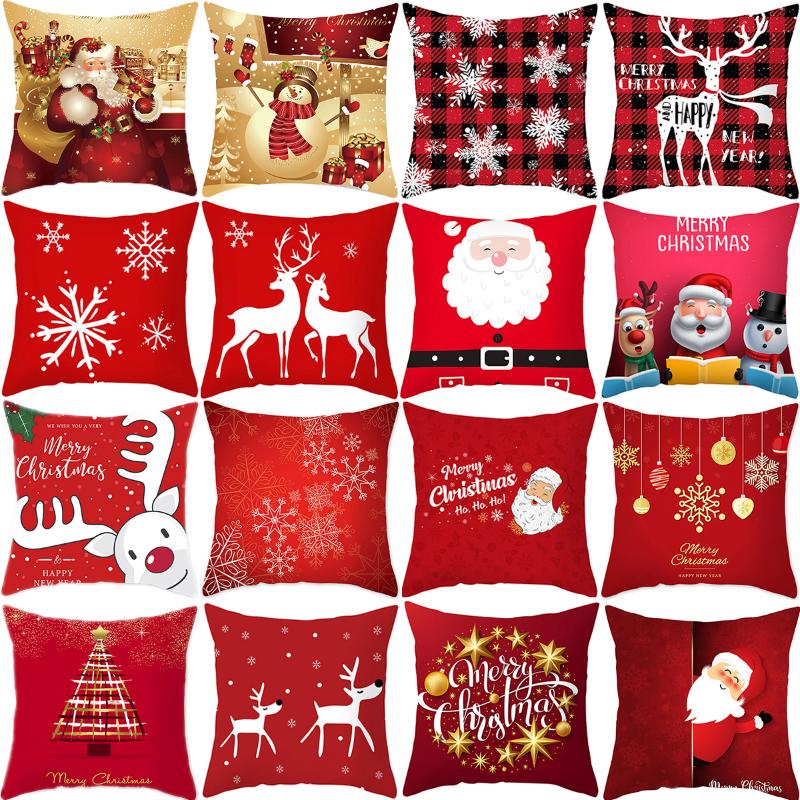 Christmas Decorations Cushion Cover Merry Decor For Home Santa Claus Ornament Xmas Gift Navidad 2021 Happy Year 2022
Christmas Decorations Cushion Cover Merry Decor For Home Santa Claus Ornament Xmas Gift Navidad 2021 Happy Year 2022