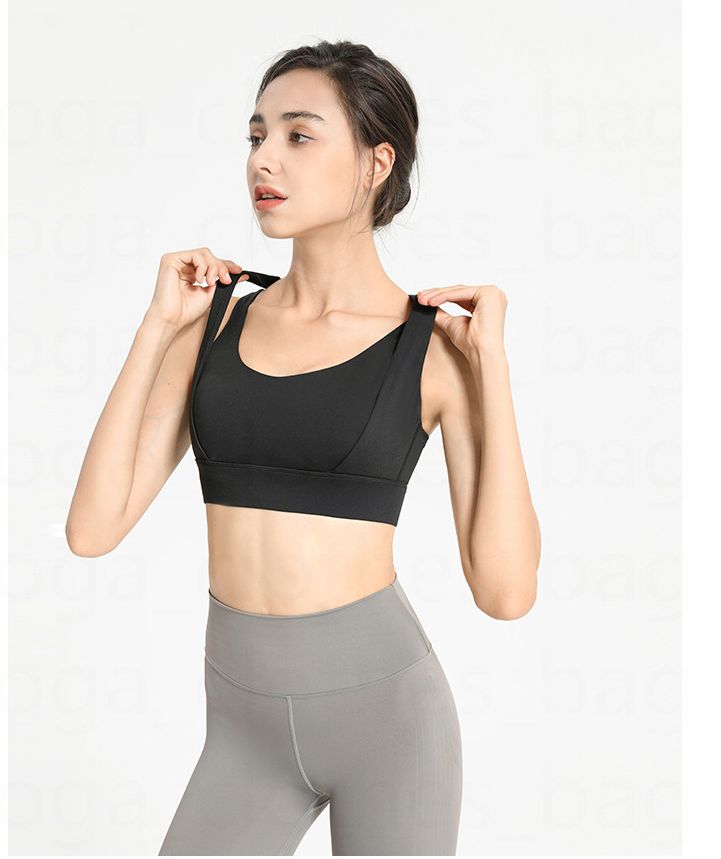 lu yoga bra new women' sports underwear fitness yoga tops wear beauty vest bra fitness yoga clothes lu-099, Black
lu yoga bra new women' sports underwear fitness yoga tops wear beauty vest bra fitness yoga clothes lu-099, Black