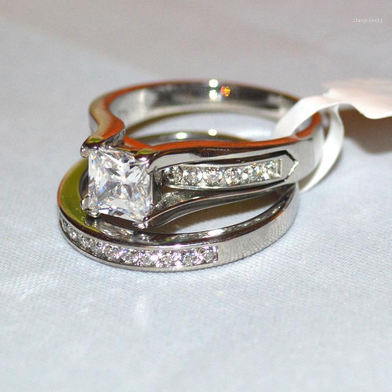 Cluster Rings S925 Sterling Silver 2 S Natural Moissantie Ring Set For Women Anillos Gemstone Bizuteria 925 Jewelry With Box, Golden;silver
Cluster Rings S925 Sterling Silver 2 S Natural Moissantie Ring Set For Women Anillos Gemstone Bizuteria 925 Jewelry With Box, Golden;silver