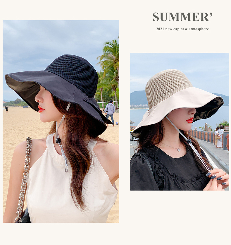 High quality hats women female summer sun hat beach UV protection hollow sunshade black plastic sandal cap with mesh womens fisherman caps w, Blue;gray
High quality hats women female summer sun hat beach UV protection hollow sunshade black plastic sandal cap with mesh womens fisherman caps w, Blue;gray