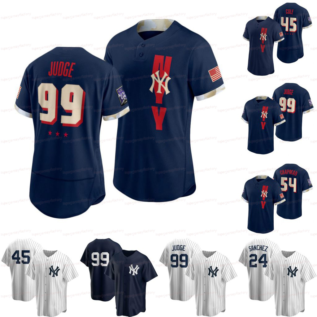 99 Aaron Judge 2021 All Star Game Yankees Aroldis Chapman Derek Jeter LeMahieu GLEYBER TORRES Baseball Jerseys GERRIT COLE Gary Sanchez Gian, Blue;black
99 Aaron Judge 2021 All Star Game Yankees Aroldis Chapman Derek Jeter LeMahieu GLEYBER TORRES Baseball Jerseys GERRIT COLE Gary Sanchez Gian, Blue;black