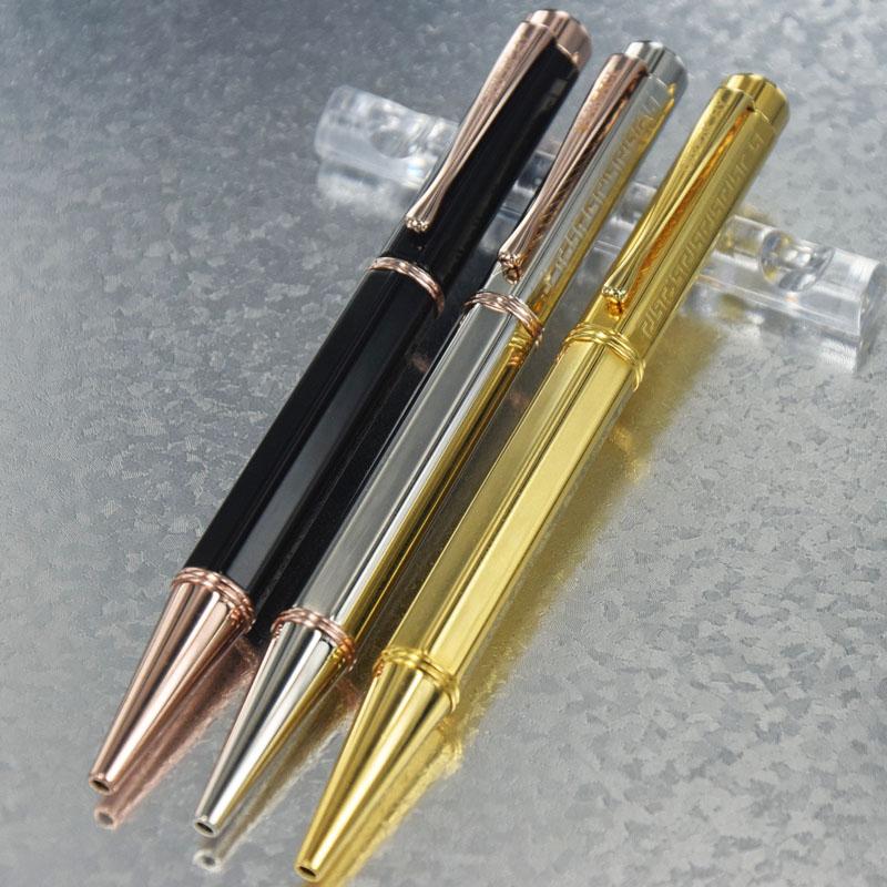 7 Colors High Quality Classic Ballpoint Pen texture sculptured hexagon Barrel Luxury School Office stationery+Gift Refills & Plush Pouch, Golden / silver
7 Colors High Quality Classic Ballpoint Pen texture sculptured hexagon Barrel Luxury School Office stationery+Gift Refills & Plush Pouch, Golden / silver