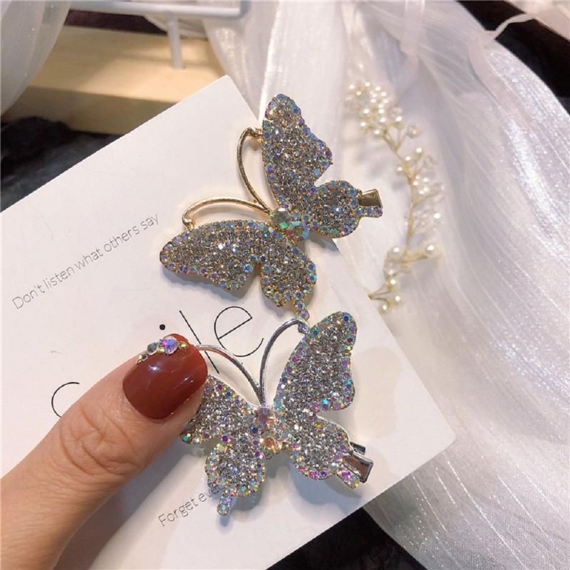 Hair Clips & Barrettes TURELOVE,Weave Jewelry HeadWear Brides Clip Colorful Butterfly Headdress Sweet Accessory, Golden;silver
Hair Clips & Barrettes TURELOVE,Weave Jewelry HeadWear Brides Clip Colorful Butterfly Headdress Sweet Accessory, Golden;silver