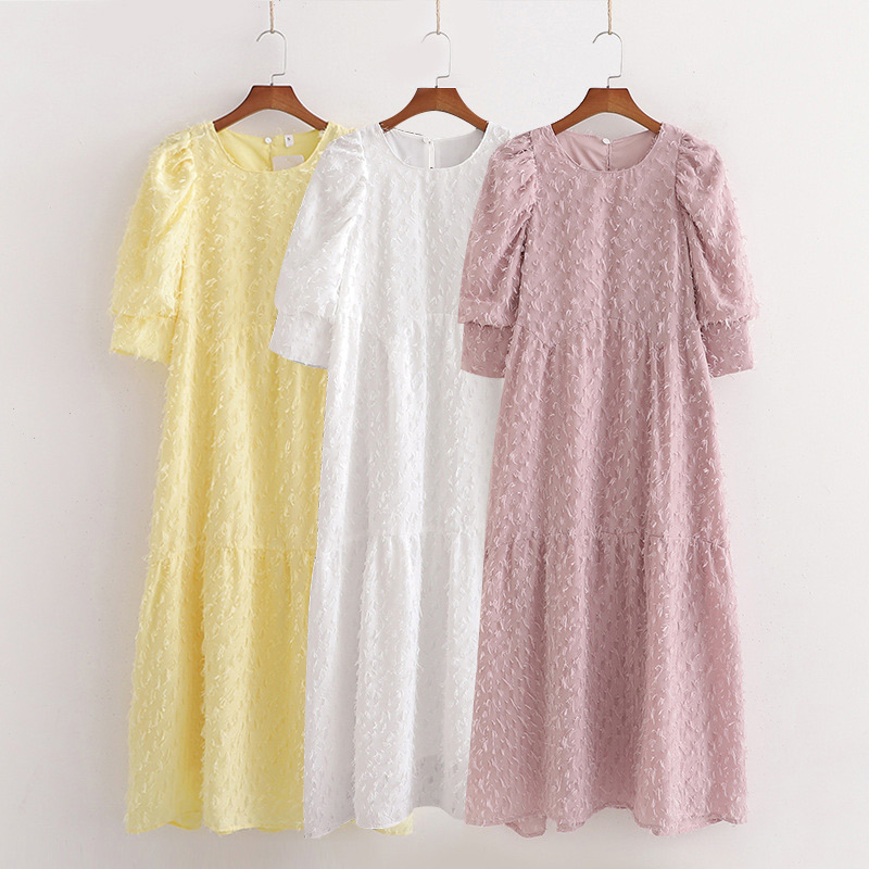 Hollow Out Tassel Puff Sleeve Women Midi Loose Dress O Neck Solid Zipper Female Dresses Spring Summer Ladies Fashion Vestidos 210518, White
Hollow Out Tassel Puff Sleeve Women Midi Loose Dress O Neck Solid Zipper Female Dresses Spring Summer Ladies Fashion Vestidos 210518, White