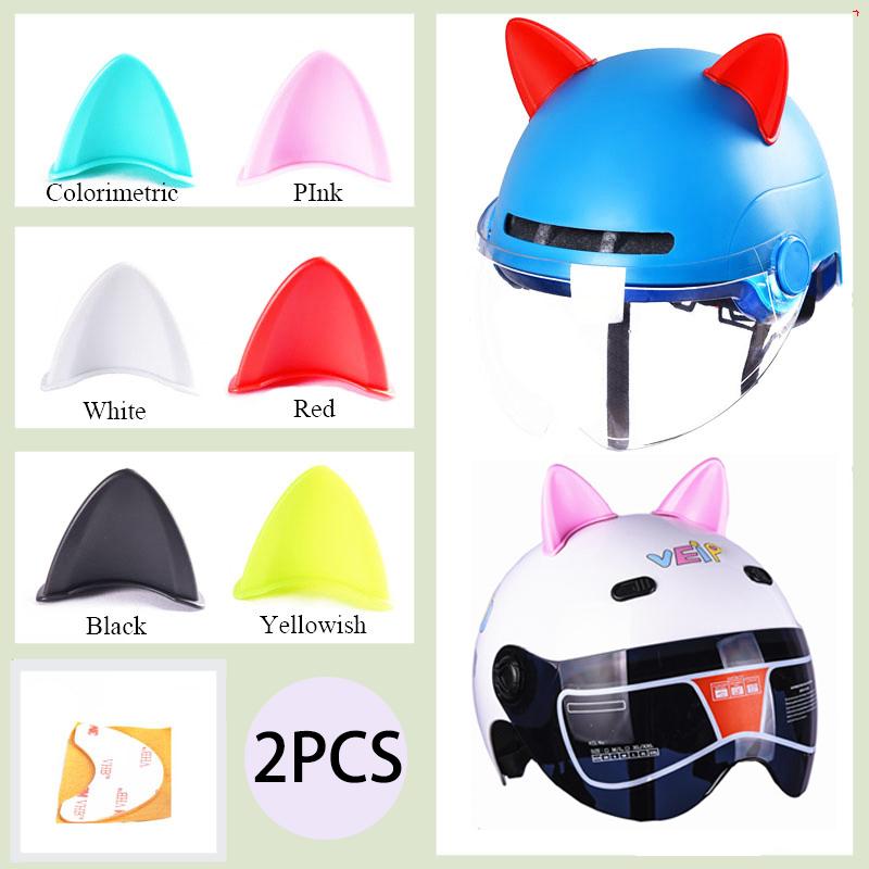 Motorcycle Helmets 2PCS Cute Cat Ears Car Helmet Sticker Motocross Full Face Off Road Decoration Styling Accessories
Motorcycle Helmets 2PCS Cute Cat Ears Car Helmet Sticker Motocross Full Face Off Road Decoration Styling Accessories