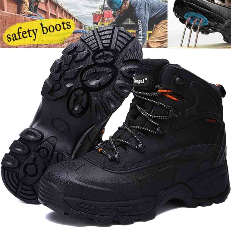 Man's Safety Shoes for Steel Toe Hiking Boots Men Waterproof Work Protection Boots Anti-Collision Hunting Shoes with Iron Sheet 210826, 027-sand
Man's Safety Shoes for Steel Toe Hiking Boots Men Waterproof Work Protection Boots Anti-Collision Hunting Shoes with Iron Sheet 210826, 027-sand