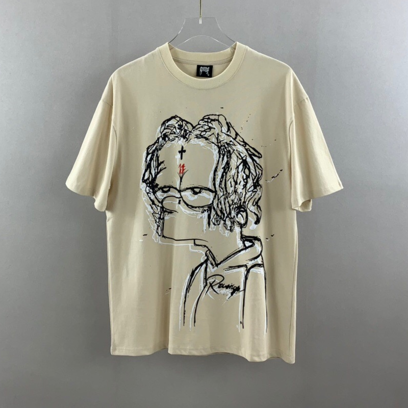 2022 USA Spring Summer 3D Cartoon Print Collaborate Graffiti t shirt Skateboard Men Tee Women High Street fashion Tshirt, Khaki
2022 USA Spring Summer 3D Cartoon Print Collaborate Graffiti t shirt Skateboard Men Tee Women High Street fashion Tshirt, Khaki