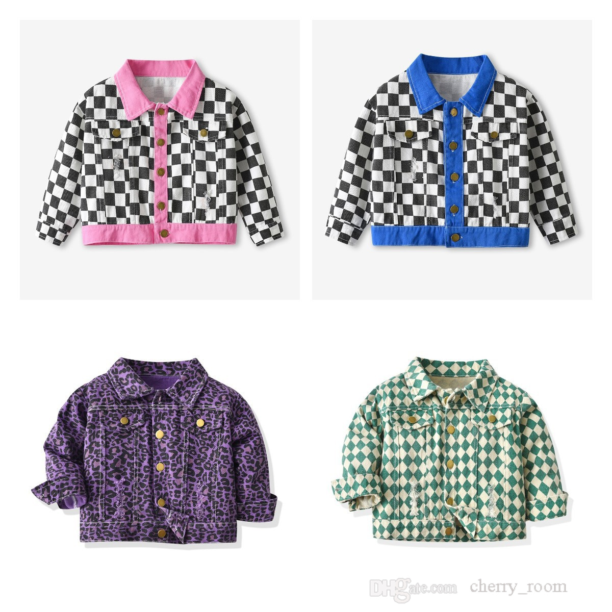 children plaid jacket fashion kids leopard polkat dot long sleeve lapel coat spring autumn shirt infant toddler pattern tide jeans outwear S1815, Purple
children plaid jacket fashion kids leopard polkat dot long sleeve lapel coat spring autumn shirt infant toddler pattern tide jeans outwear S1815, Purple