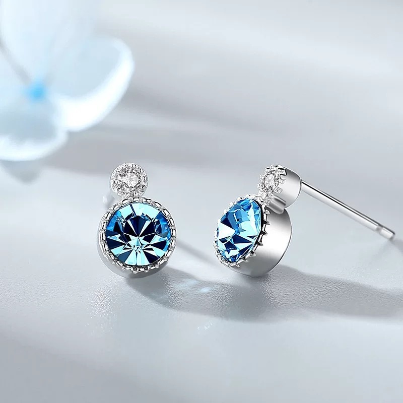 New ocean heart S925 pure Tremella nail female Austrian crystal fashion versatile Earrings Korean EarringsJ5EU
New ocean heart S925 pure Tremella nail female Austrian crystal fashion versatile Earrings Korean EarringsJ5EU