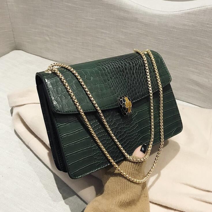 Factory wholesale women shoulder bag Joker solid color womens chain bags fashion embossed crocodile handbag elegant atmospheric leather retr handbags
Factory wholesale women shoulder bag Joker solid color womens chain bags fashion embossed crocodile handbag elegant atmospheric leather retr handbags