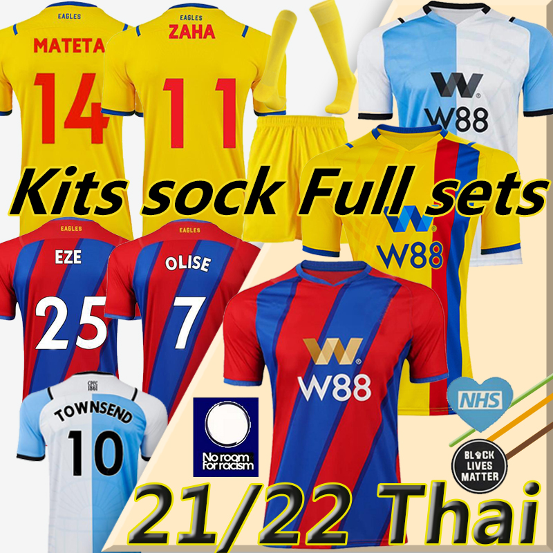 21/22 crystal Soccer Jerseys Zaha MILIVOJEVIC TOWNSEND SAKHO BENTEKE MATETA EZE McARTHUR CPFC Palace 2021 2022 men kids Kits sock Full sets Football Uniforms, 20-21 third kids
21/22 crystal Soccer Jerseys Zaha MILIVOJEVIC TOWNSEND SAKHO BENTEKE MATETA EZE McARTHUR CPFC Palace 2021 2022 men kids Kits sock Full sets Football Uniforms, 20-21 third kids