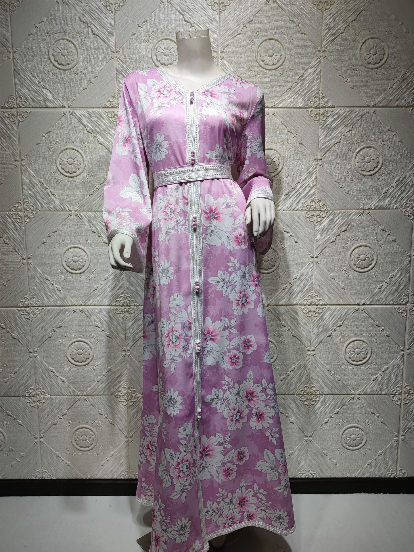 Turkey FashionMuslim Arabic Dress Women Elegant Dubai Arab Abaya Musulman Moroccon Kaftan Islamic Clothing India Gown Robe
Turkey FashionMuslim Arabic Dress Women Elegant Dubai Arab Abaya Musulman Moroccon Kaftan Islamic Clothing India Gown Robe