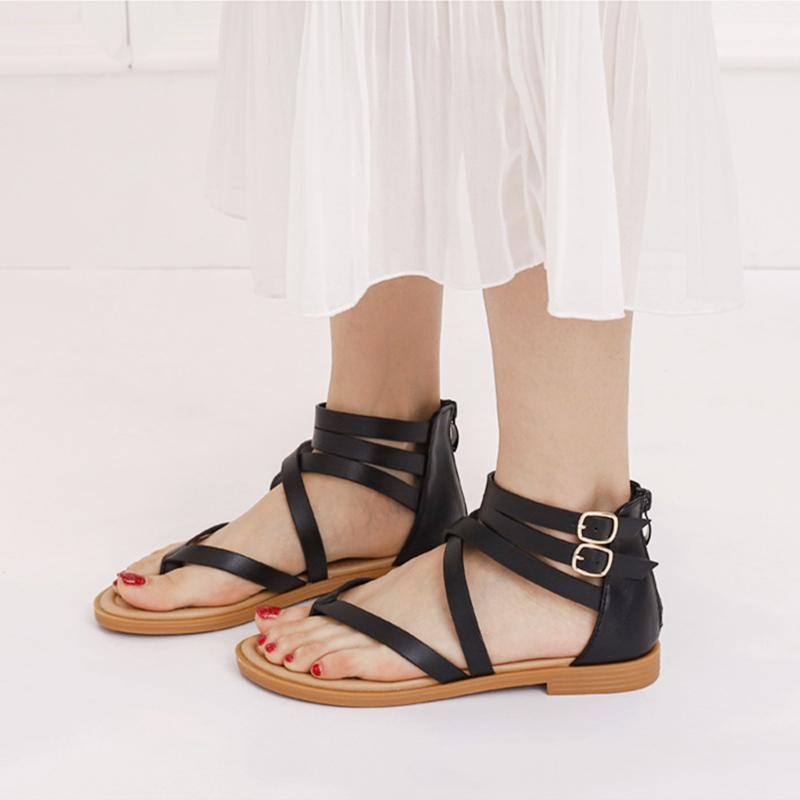 Sandals Summer Women 2021 Open Toe Buckle Ladies Casual Beach Bohemia Style Comfortable Roman Shoes, Black
Sandals Summer Women 2021 Open Toe Buckle Ladies Casual Beach Bohemia Style Comfortable Roman Shoes, Black
