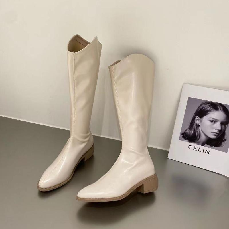 Boots Long Western Cowboy Boot Women's Shoes Rider Spring And Autumn