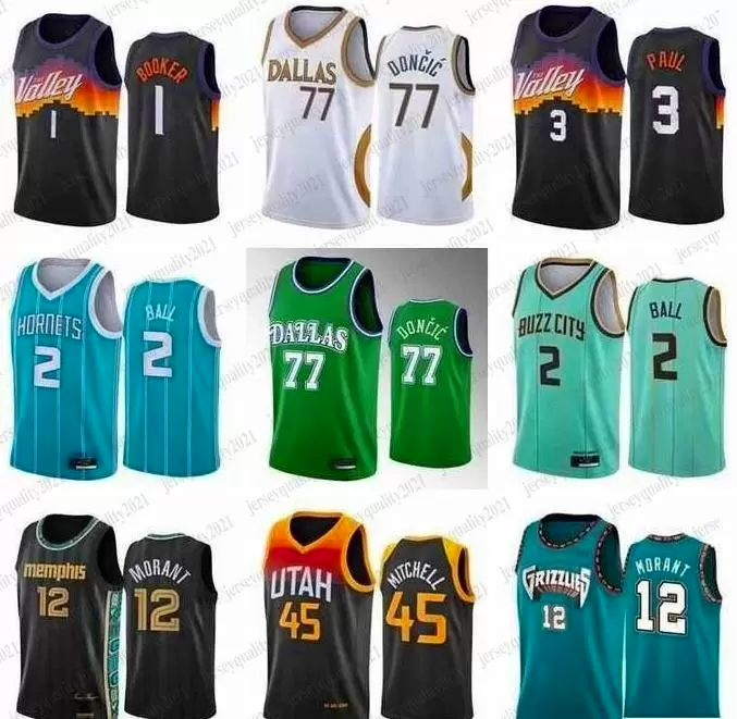 Donovan 45 Mitchell Luka 77 university Doncic LaMelo 2 Ball Jerseys Ja 12 Morant jersey top Devin 1 Booker Chris 3 Paul Basketball Jersey 2021 1, 13
Donovan 45 Mitchell Luka 77 university Doncic LaMelo 2 Ball Jerseys Ja 12 Morant jersey top Devin 1 Booker Chris 3 Paul Basketball Jersey 2021 1, 13