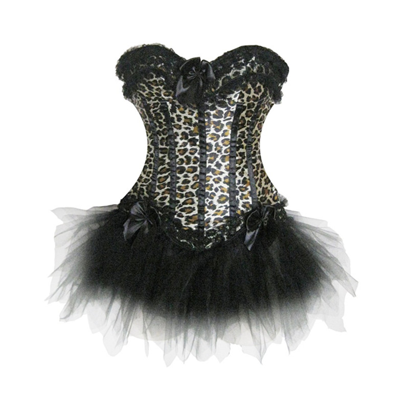 Woman Bustiers 2016 New Style Leopard Sexy Corset With Mini Tutu SKirts, Without skirt
Woman Bustiers 2016 New Style Leopard Sexy Corset With Mini Tutu SKirts, Without skirt