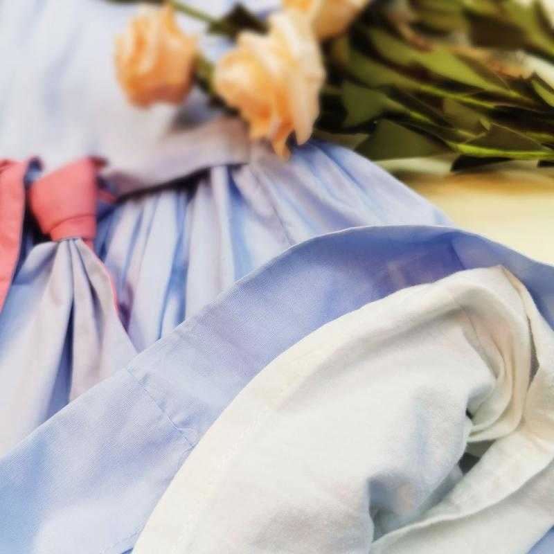 Girls Smocked Dress Baby Handmade Smock Clothes for Girl Children Boutique Embroidery Clothing Infant Spain Princess Frocks 210615