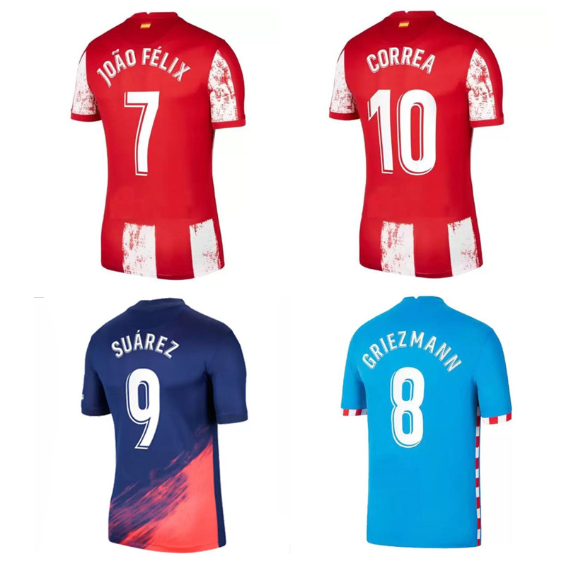 Top 21 22 GRIEZMANN Jerseys M. LLORENTE KOKE Soccer jersey 2021 2022 LEMAR CARRASCO football shirt SUAREZ JOÃO FÉLIX MADRID maillot de foot, Atleticomadrid2122away(c)
Top 21 22 GRIEZMANN Jerseys M. LLORENTE KOKE Soccer jersey 2021 2022 LEMAR CARRASCO football shirt SUAREZ JOÃO FÉLIX MADRID maillot de foot, Atleticomadrid2122away(c)