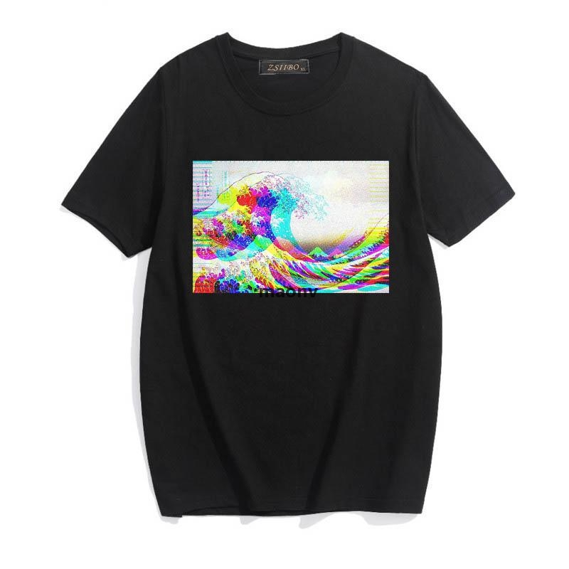 Summer Male 3d The Great Wave Off Vaporwave Color Glitch Print T Shirt Men Hip Hop Fashion Unisex Harajuku Retro Men 'S T -Shirt Dydhgmc22 U, Colour 1
Summer Male 3d The Great Wave Off Vaporwave Color Glitch Print T Shirt Men Hip Hop Fashion Unisex Harajuku Retro Men 'S T -Shirt Dydhgmc22 U, Colour 1